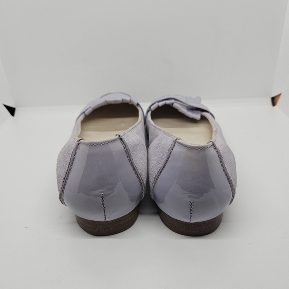 Gap lavender suede kilty loafers size 8 - Picture 4 of 10